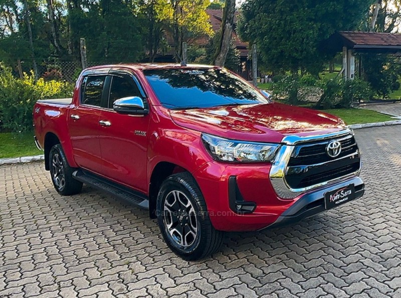 hilux 2.8 sr 4x4 cd 16v diesel 4p automatico 2022 canela