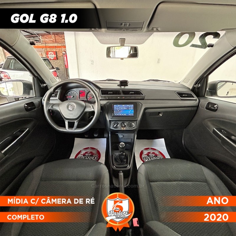 GOL 1.0 12V MPI TOTALFLEX 4P MANUAL - 2020 - VACARIA