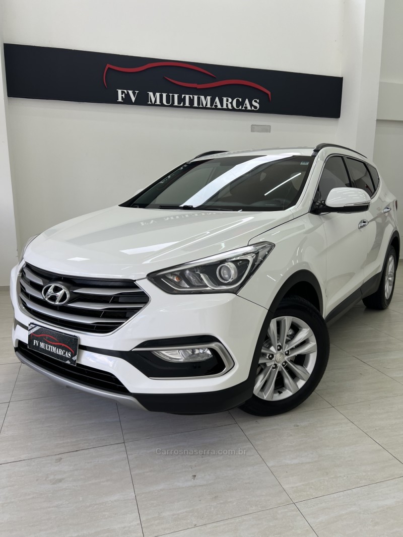 santa fe 3.3 mpfi 4x4 v6 270cv gasolina 4p automatico 2016 bento goncalves