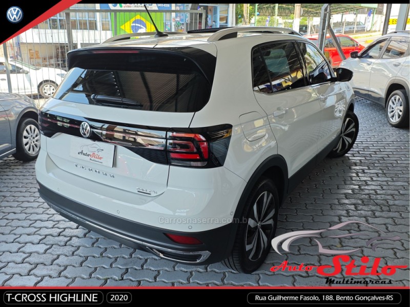 T-CROSS 1.4 HIGHLINE TSI 16V FLEX 4P AUTOMÁTICO - 2020 - BENTO GONçALVES