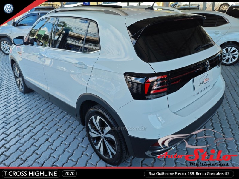 T-CROSS 1.4 HIGHLINE TSI 16V FLEX 4P AUTOMÁTICO - 2020 - BENTO GONçALVES