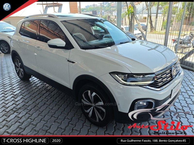 T-CROSS 1.4 HIGHLINE TSI 16V FLEX 4P AUTOMÁTICO - 2020 - BENTO GONçALVES