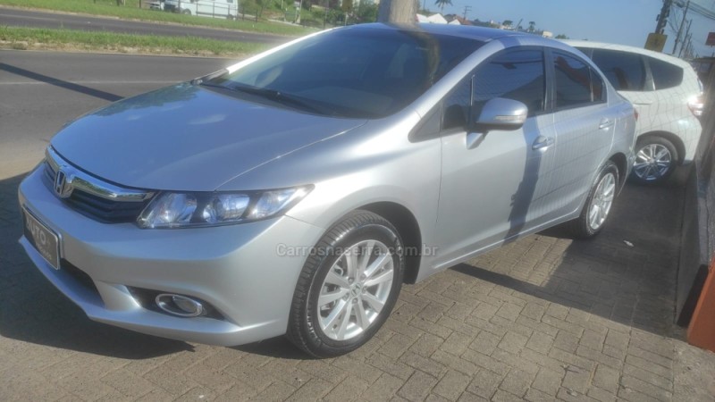 civic 1.8 lxl 16v flex 4p automatico 2012 taquara