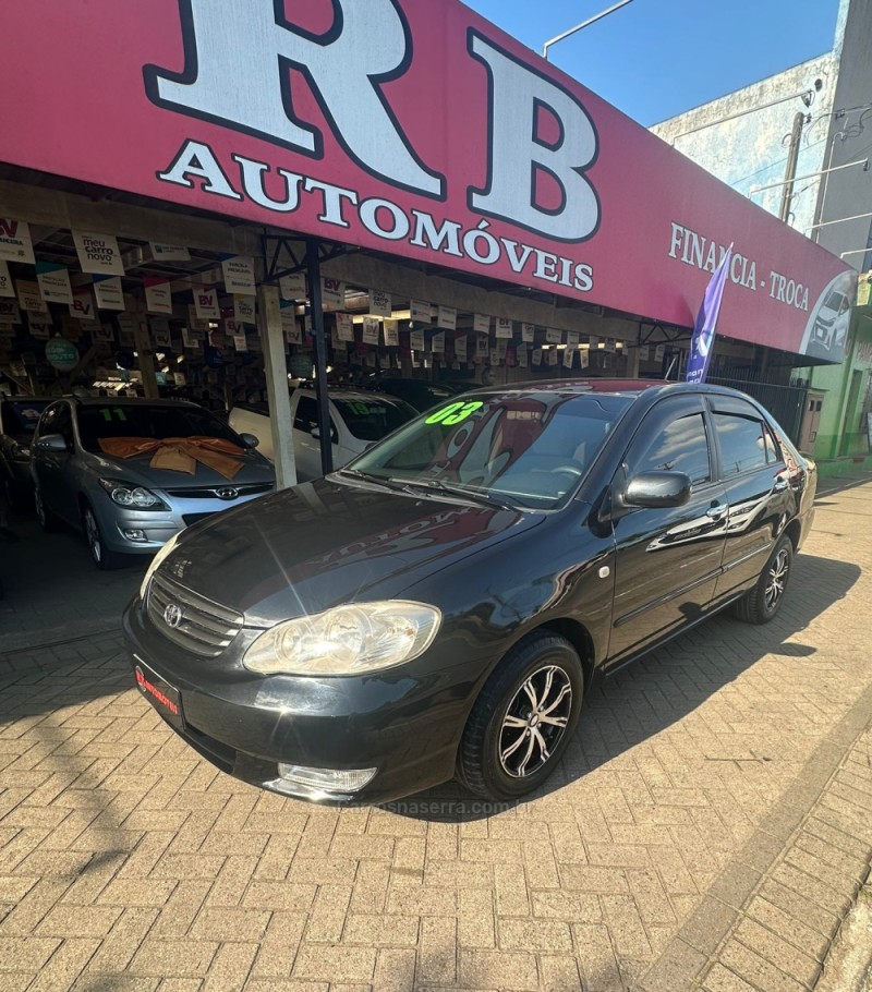 COROLLA 1.6 XLI 16V GASOLINA 4P MANUAL - 2003 - PAROBé