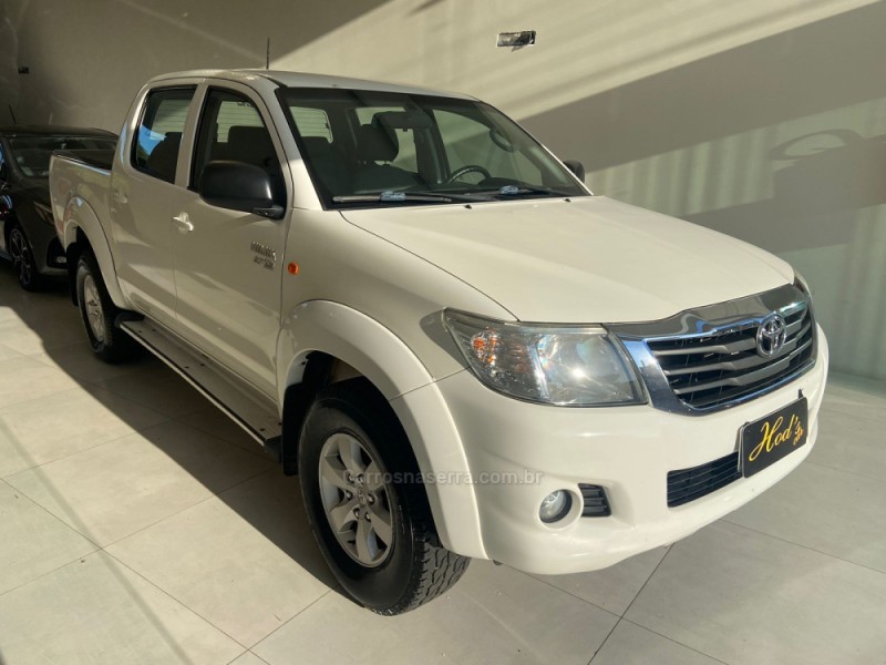 HILUX 2.7 SR 4X2 CD 16V FLEX 4P AUTOMÁTICO - 2015 - CANELA