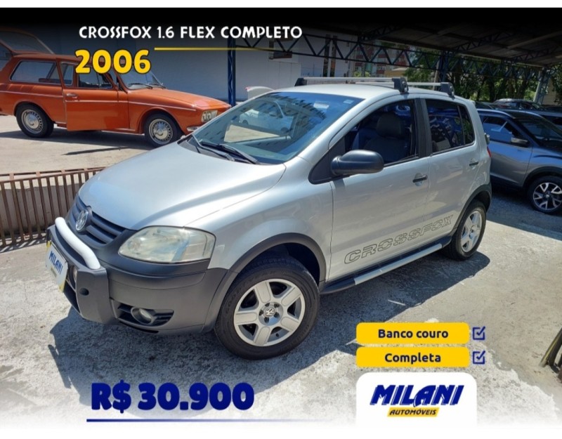 crossfox 1.6 mi flex 8v 4p manual 2006 bento goncalves