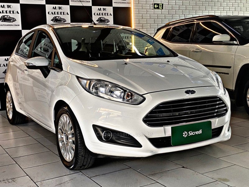 FIESTA 1.0 ECOBOOST TITANIUM PLUS HATCH 12V GASOLINA 4P AUTOMÁTICO - 2017 - NOVO HAMBURGO