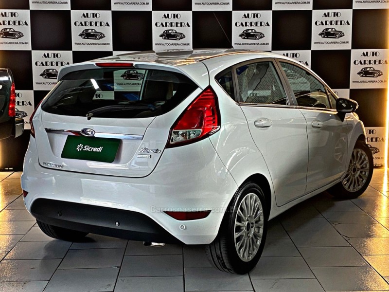 FIESTA 1.0 ECOBOOST TITANIUM PLUS HATCH 12V GASOLINA 4P AUTOMÁTICO - 2017 - NOVO HAMBURGO