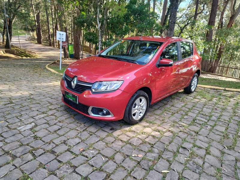 sandero 1.6 expression 8v flex 4p automatizado 2015 caxias do sul