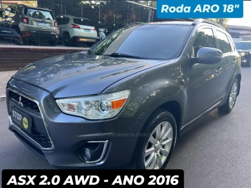 ASX 2.0 4X4 AWD 16V GASOLINA 4P AUTOMÁTICO - 2016 - DOIS IRMãOS