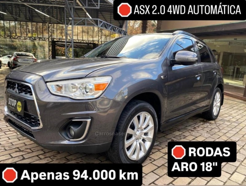 asx 2.0 4x4 awd 16v gasolina 4p automatico 2016 dois irmaos