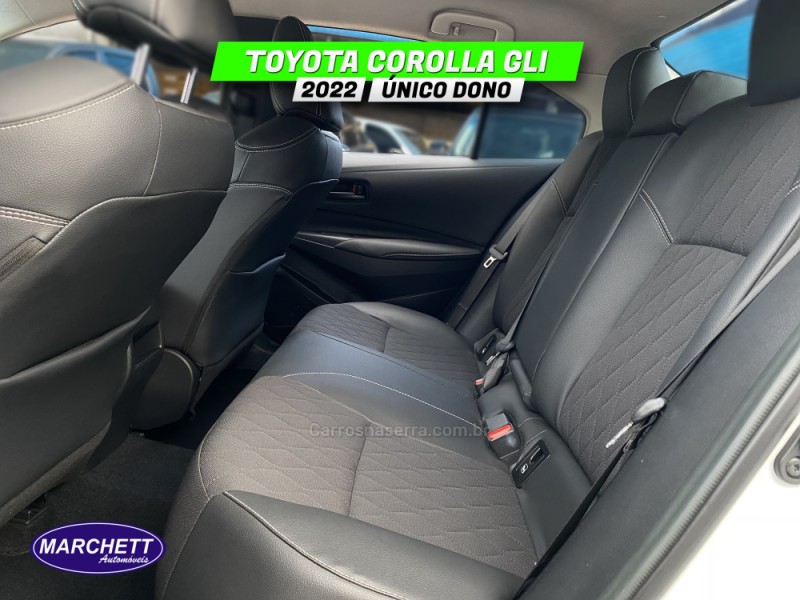 COROLLA 1.8 GLI 16V FLEX 4P AUTOMÁTICO - 2022 - CAXIAS DO SUL