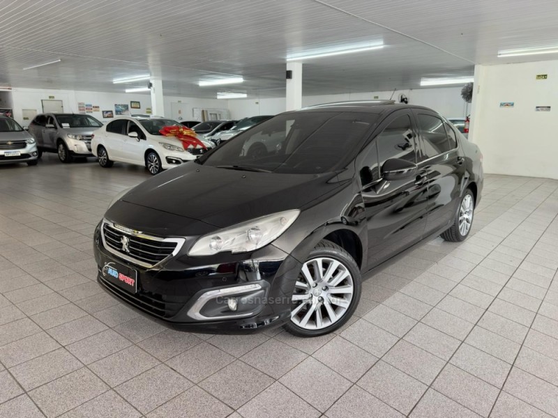 408 1.6 griffe 16v turbo gasolina 4p automatico 2016 novo hamburgo