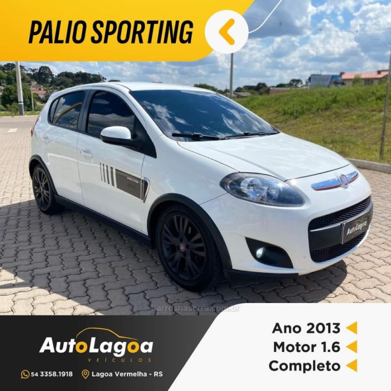 palio 1.6 mpi sporting 16v flex 4p manual 2013 lagoa vermelha