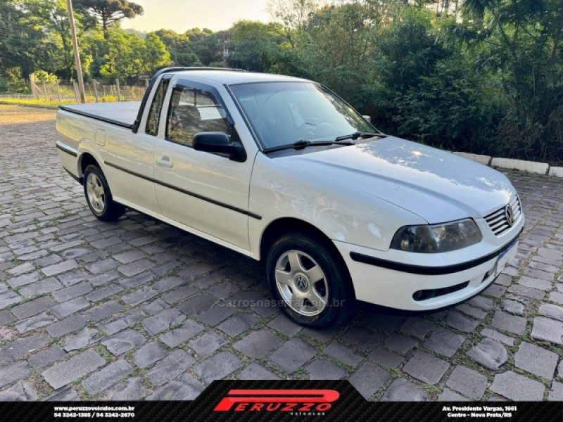 SAVEIRO 2.0 MI CS 8V GASOLINA 2P MANUAL G.III - 2001 - NOVA PRATA