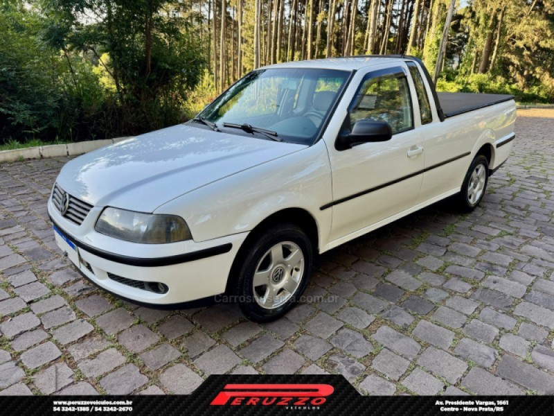 saveiro 2.0 mi cs 8v gasolina 2p manual g.iii 2001 nova prata