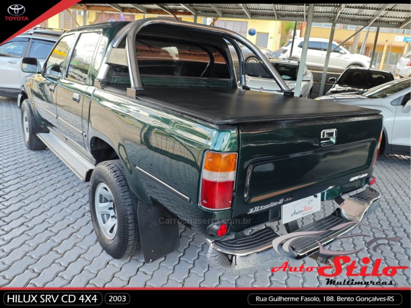 HILUX 3.0 8V SRV 4X4 CD TURBO DIESEL 4P MANUAL - 2003 - BENTO GONçALVES