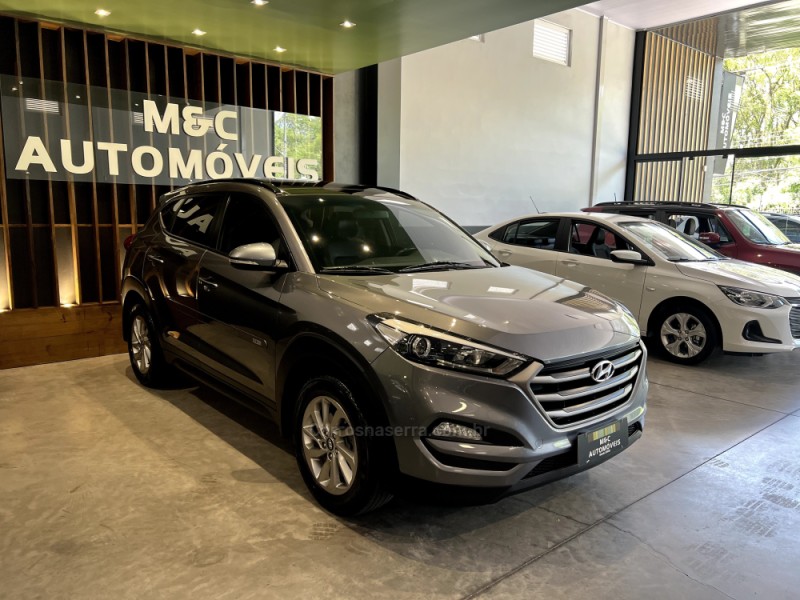 TUCSON 1.6 GLS TURBO GASOLINA 4P AUTOMÁTICO - 2018 - CAXIAS DO SUL