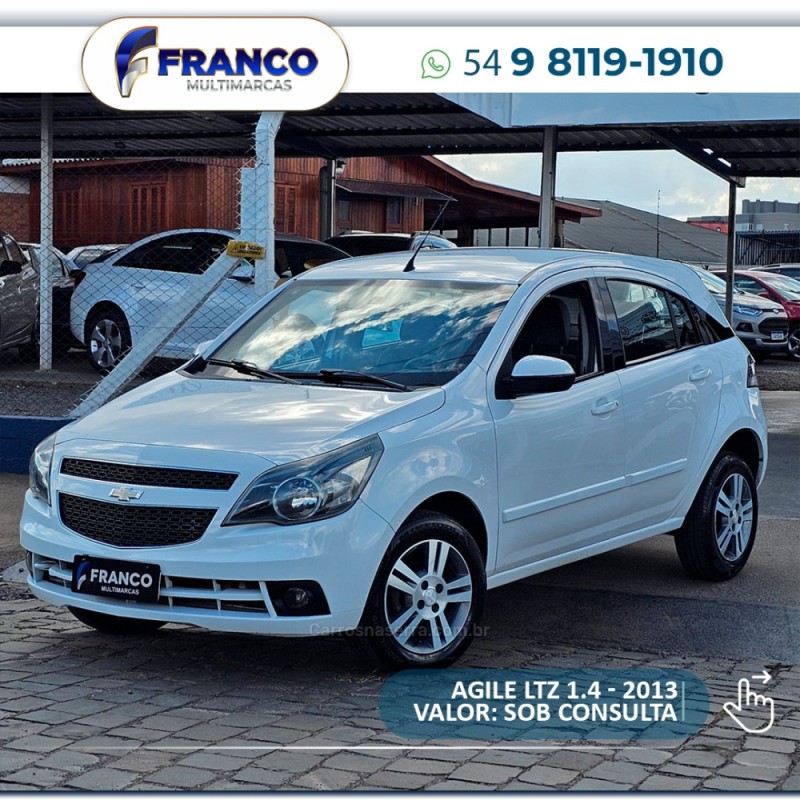 agile 1.4 mpfi ltz 8v flex 4p manual 2013 vacaria