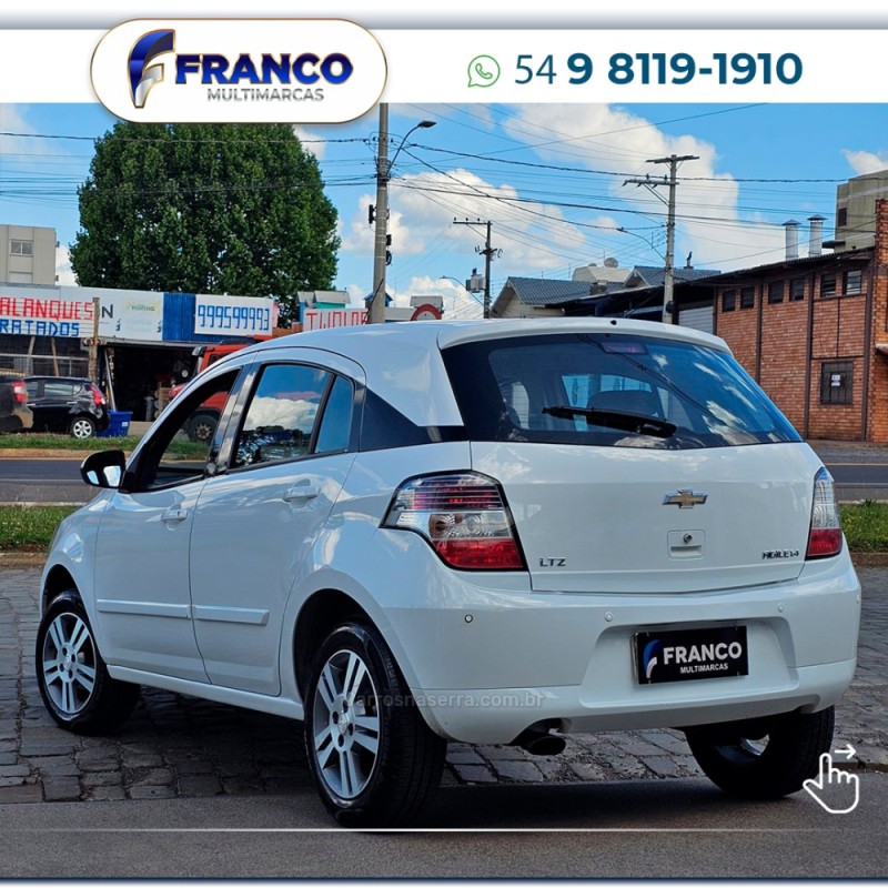 AGILE 1.4 MPFI LTZ 8V FLEX 4P MANUAL - 2013 - VACARIA