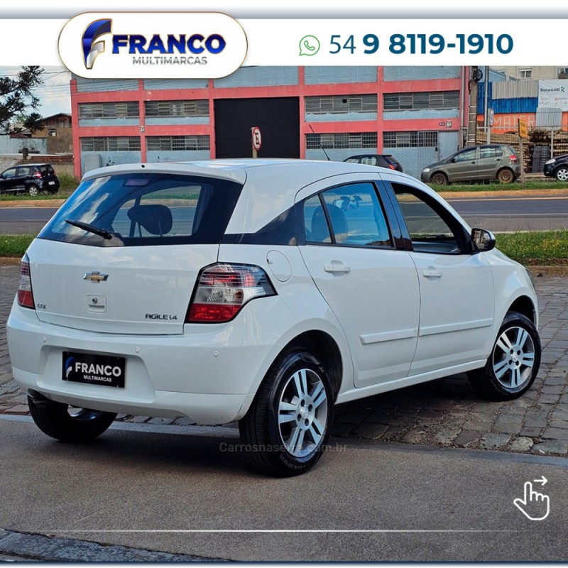 AGILE 1.4 MPFI LTZ 8V FLEX 4P MANUAL - 2013 - VACARIA