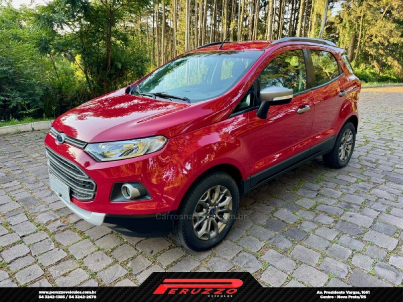 ecosport 1.6 freestyle 16v flex 4p automatico 2017 nova prata