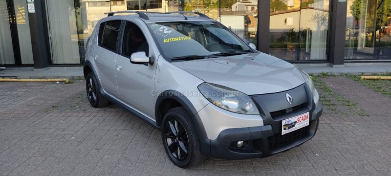 SANDERO 1.6 STEPWAY 16V FLEX 4P AUTOMÁTICO - 2012 - CAXIAS DO SUL