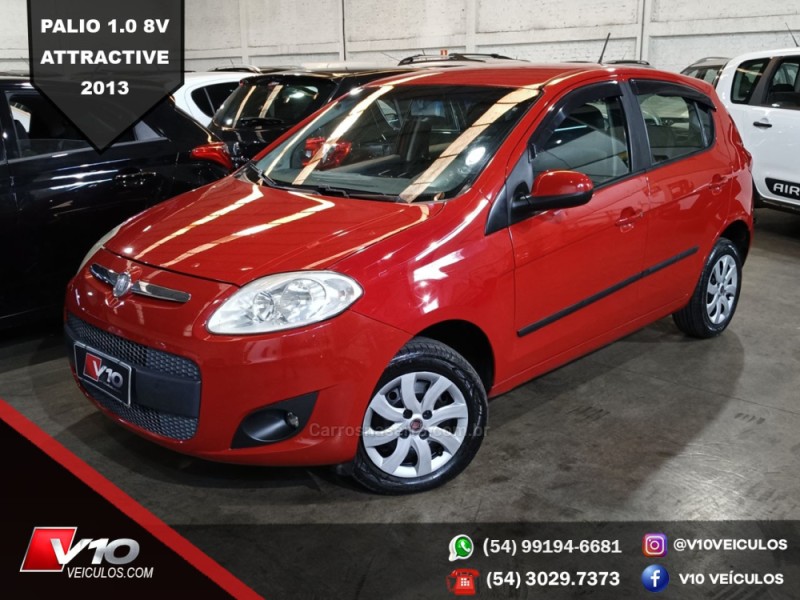 palio 1.0 mpi attractive 8v flex 4p manual 2013 caxias do sul