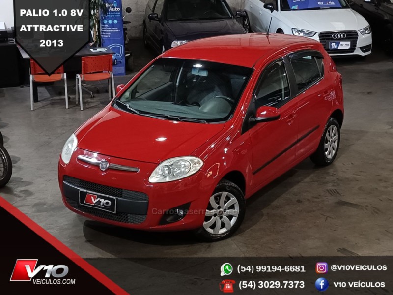 PALIO 1.0 MPI ATTRACTIVE 8V FLEX 4P MANUAL - 2013 - CAXIAS DO SUL