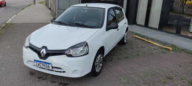 clio 1.0 authentique 8v gasolina 4p manual 2015 caxias do sul