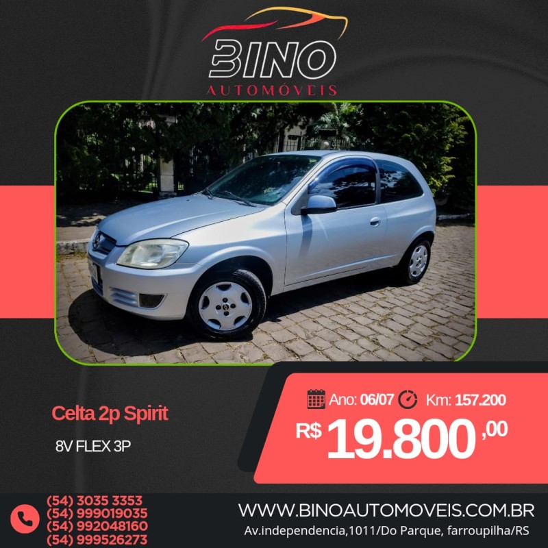 CELTA 1.0 MPFI SPIRIT 8V FLEX 2P MANUAL