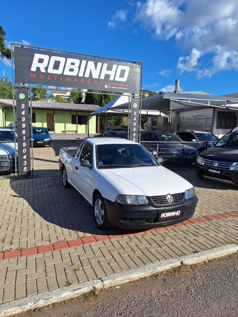 SAVEIRO 1.6 CL CS 8V GASOLINA 2P MANUAL - 2005 - CAMBARá DO SUL