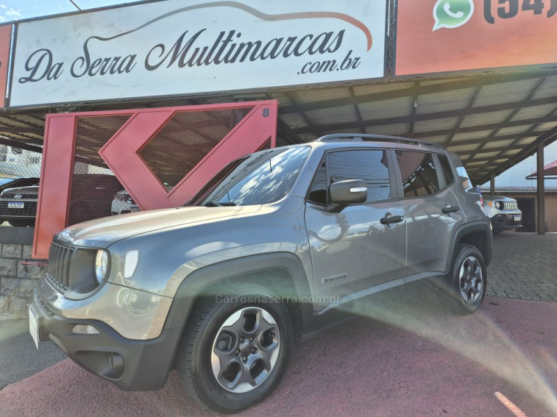 renegade 1.8 16v std flex 4p automatico 2021 farroupilha