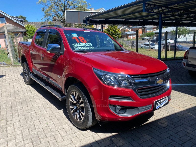 S10 2.5 LTZ 4X4 CD 16V FLEX 4P AUTOMÁTICO - 2018 - CANELA