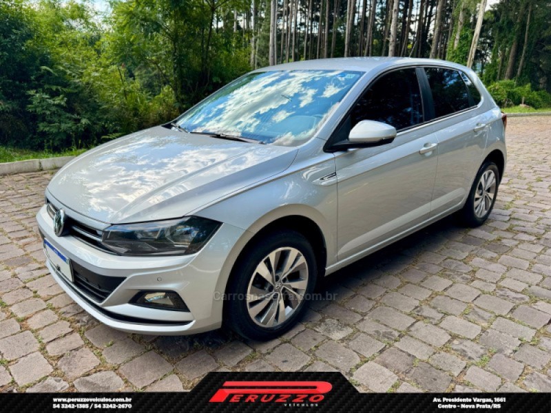 polo 1.0 200 tsi comfortline automatico 2020 nova prata