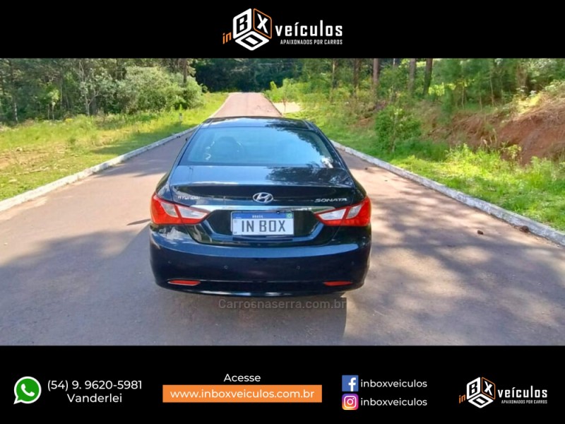 SONATA 2.4 MPFI I4 16V 182CV GASOLINA 4P AUTOMÁTICO - 2013 - GRAMADO