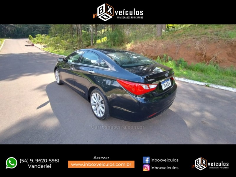 SONATA 2.4 MPFI I4 16V 182CV GASOLINA 4P AUTOMÁTICO - 2013 - GRAMADO