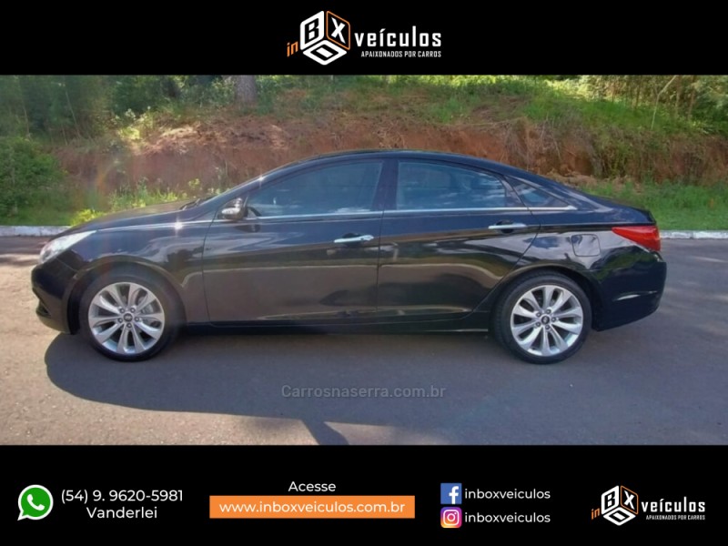 SONATA 2.4 MPFI I4 16V 182CV GASOLINA 4P AUTOMÁTICO - 2013 - GRAMADO