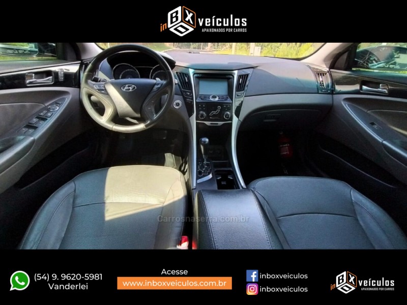 SONATA 2.4 MPFI I4 16V 182CV GASOLINA 4P AUTOMÁTICO - 2013 - GRAMADO