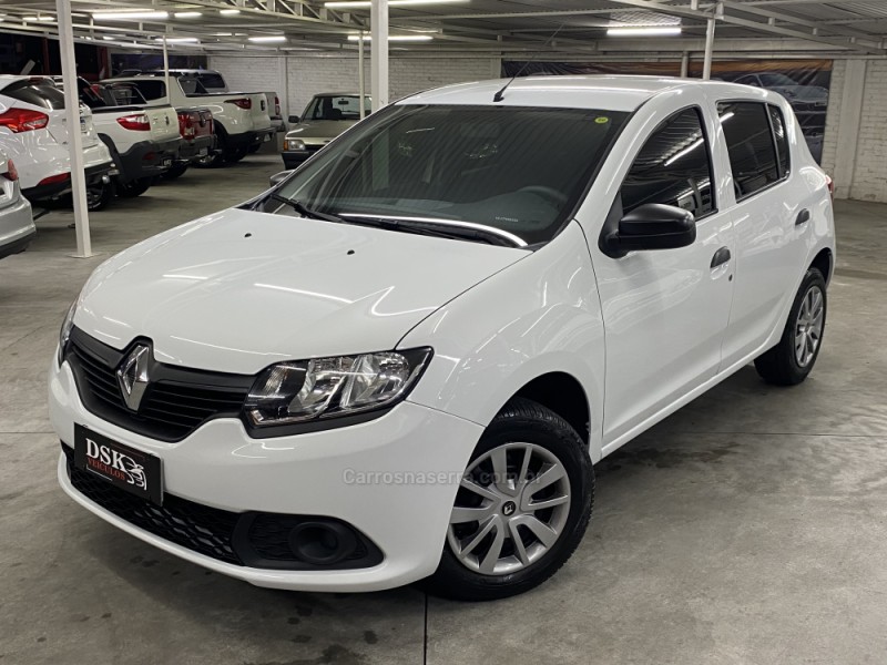 sandero 1.0 authentique 12v flex 4p manual 2019 caxias do sul