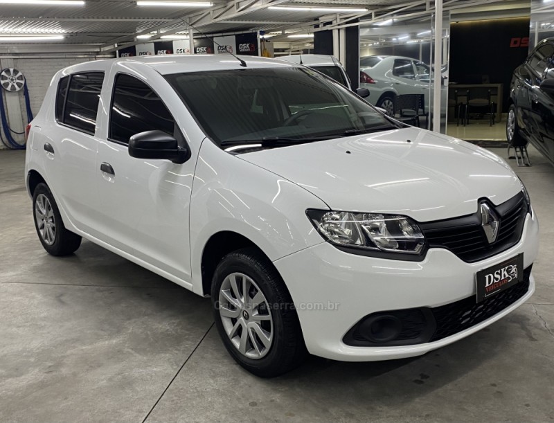 SANDERO 1.0 AUTHENTIQUE 12V FLEX 4P MANUAL - 2019 - CAXIAS DO SUL