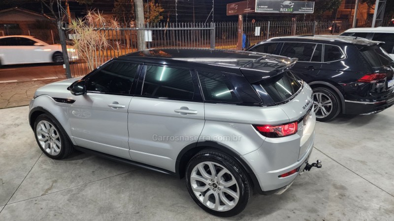 RANGE ROVER EVOQUE 2.0 DYNAMIC 4WD 16V GASOLINA 4P AUTOMÁTICO - 2013 - CAXIAS DO SUL