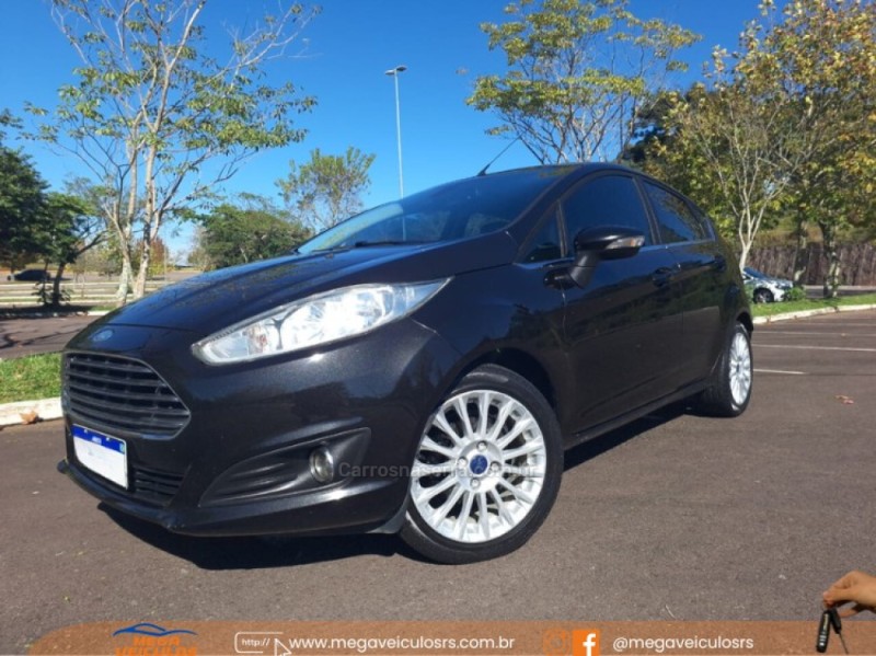 fiesta 1.6 titanium hatch 16v flex 4p automatico 2014 bento goncalves