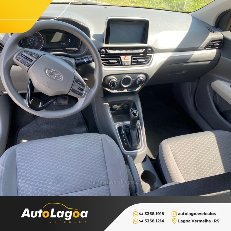 HB20S 1.0 EVOLUTION 12V TURBO FLEX 4P AUTOMÁTICO - 2022 - LAGOA VERMELHA