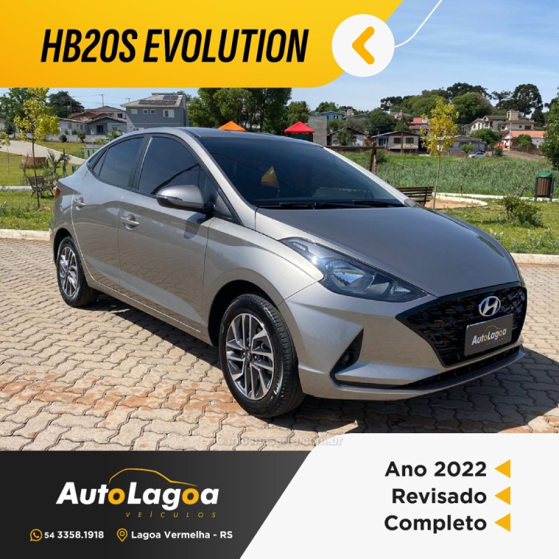 hb20s 1.0 evolution 12v turbo flex 4p automatico 2022 lagoa vermelha