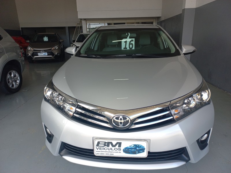 COROLLA 2.0 XEI 16V FLEX 4P AUTOMÁTICO - 2016 - BENTO GONçALVES