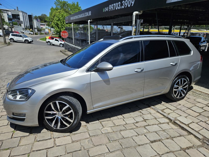 GOLF 1.4 TSI VARIANT HIGHLINE 16V GASOLINA 4P AUTOMÁTICO - 2016 - CAXIAS DO SUL