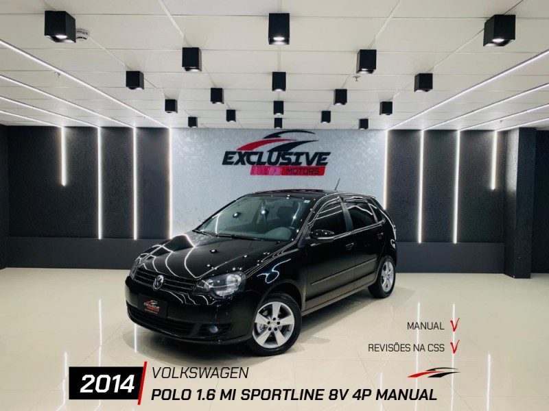 polo 1.6 mi sportline 8v flex 4p manual 2014 caxias do sul