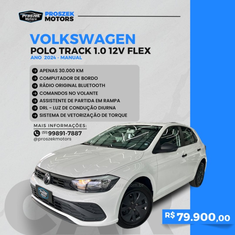 polo 1.0 mpi track 4p manual 2024 canoas