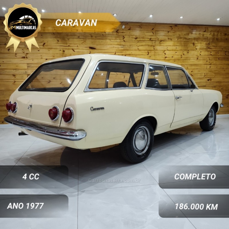 CARAVAN 2.5 8V GASOLINA 2P MANUAL - 1977 - VACARIA